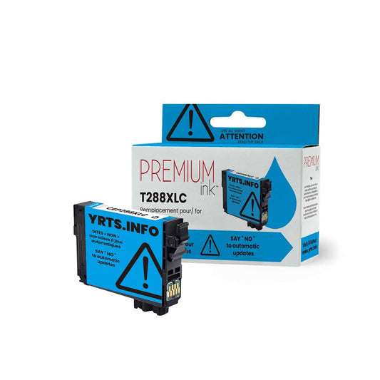 Epson T288XL220 New Compatible Ink Cartridge YRTS Cyan-Premium Ink