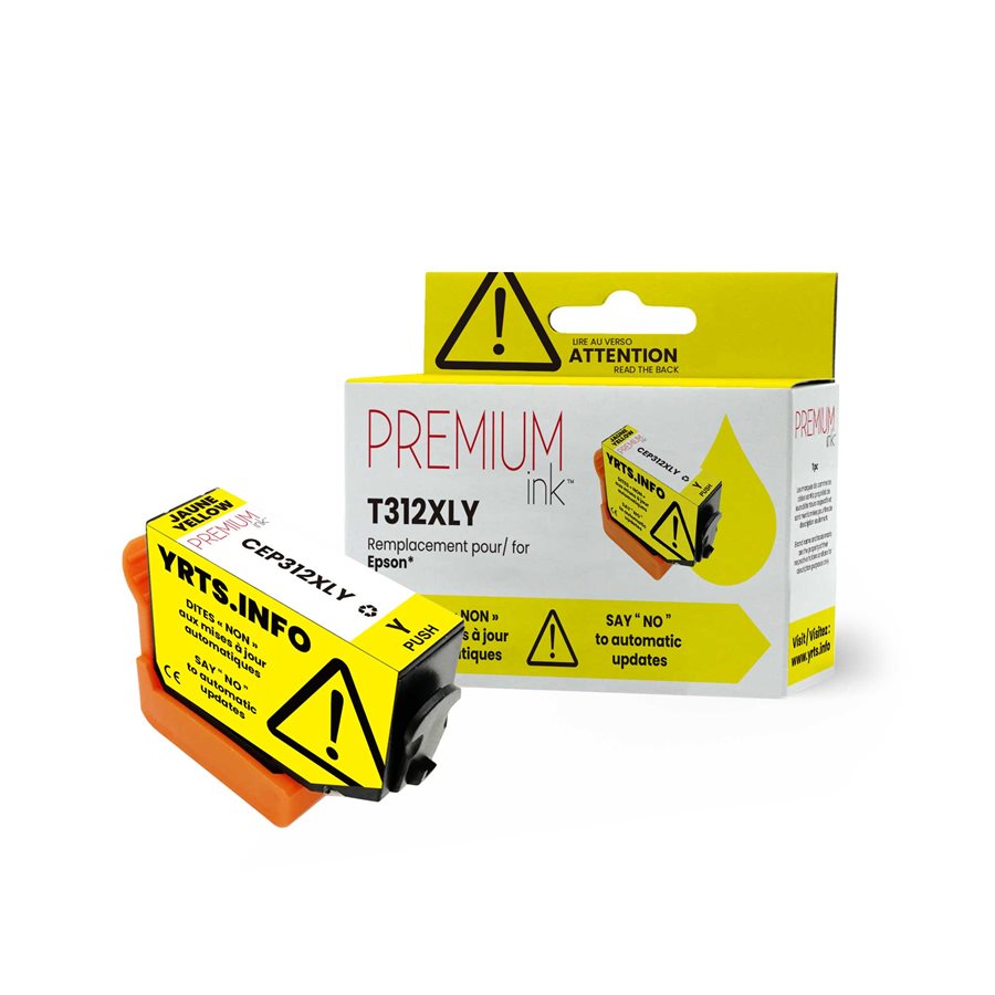 Epson T312XL420 New Compatible Ink Cartridge YRTS Yellow-Premium Ink