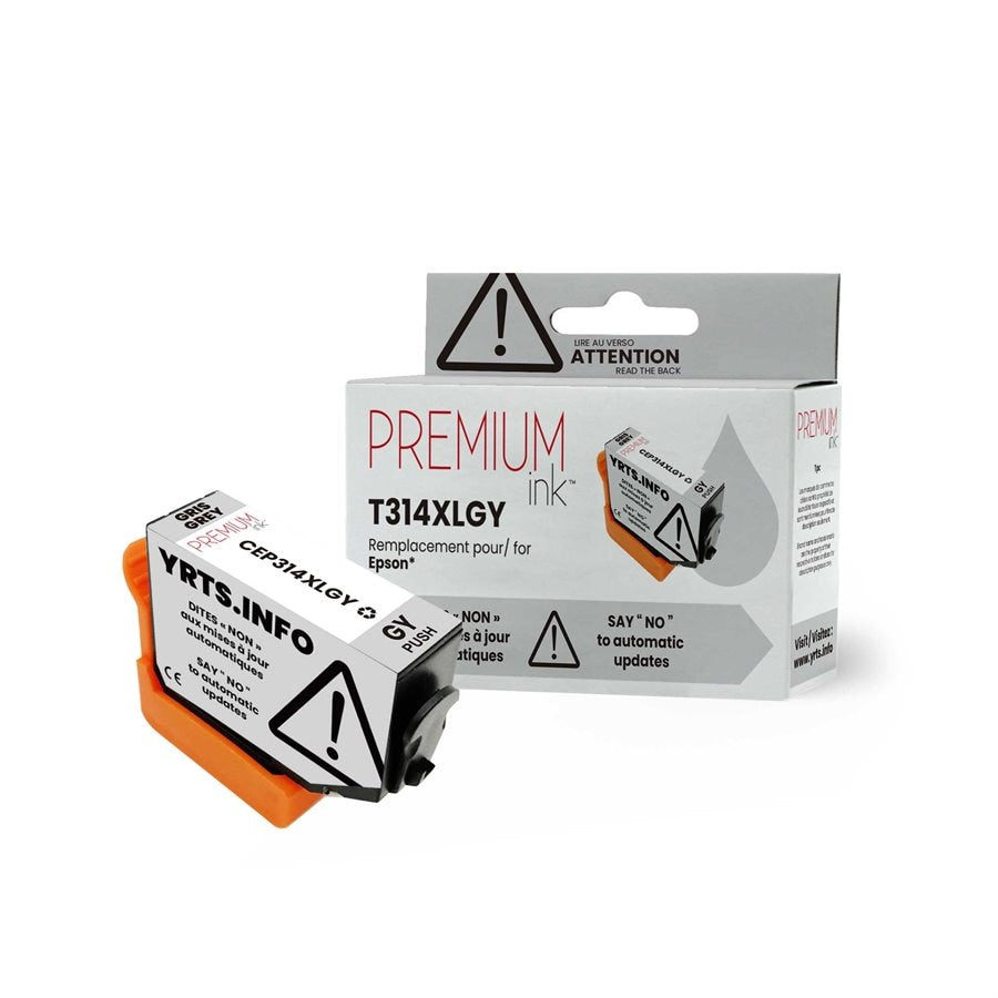 Epson T314XL720 New Compatible Ink Cartridge YRTS Grey-Premium Ink