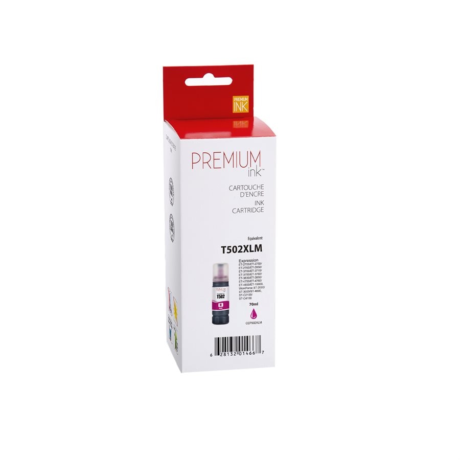 Epson T502XL320 New Compatible Ink Cartridge Magenta-Premium Ink