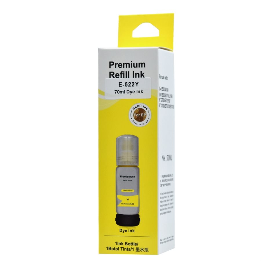 Epson T522420 New Compatible Ink Cartridge Yellow-Premium Ink-Premium Ink