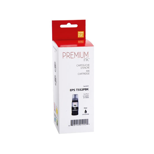 Epson T552120 New Compatible Ink Cartridge Photo Black-Premium Ink