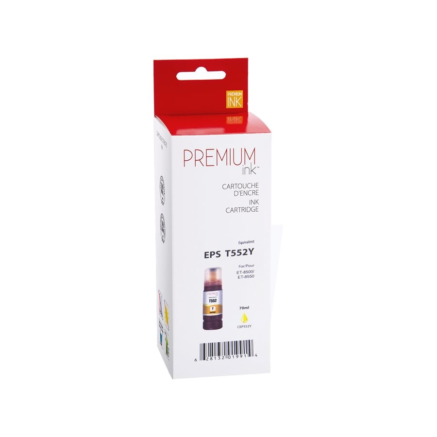 Epson T552420 New Compatible Ink Cartridge Yellow-Premium Ink