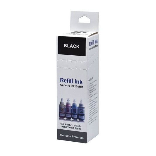 Epson T664120 New Compatible Ink Cartridge Black-Premium Ink