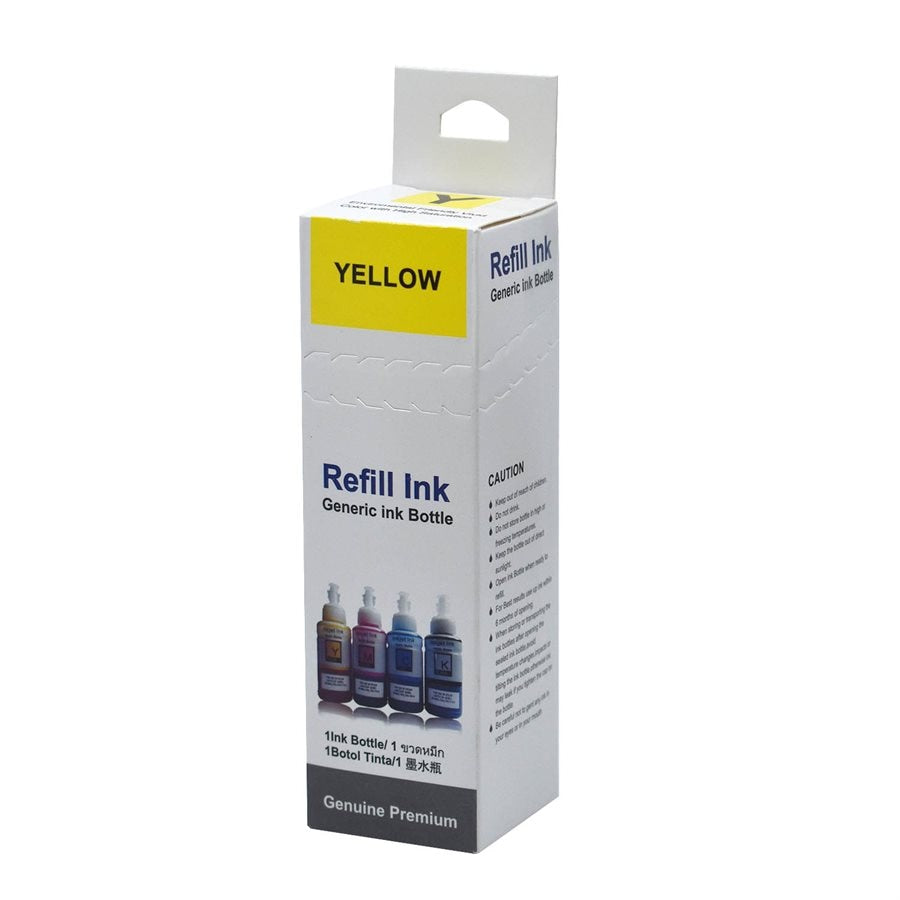 Epson T664420 New Compatible Ink Cartridge Yellow-Premium Ink