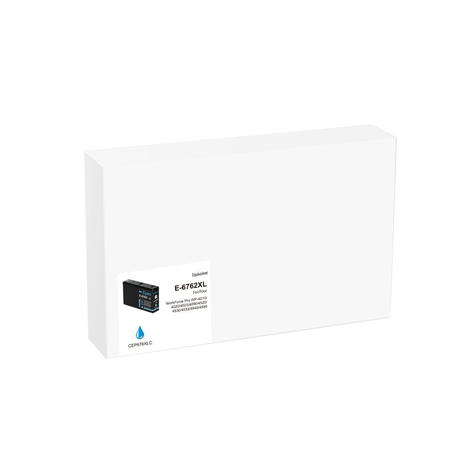 Epson T6762XL New Compatible Ink Cartridge Cyan-Premium Ink