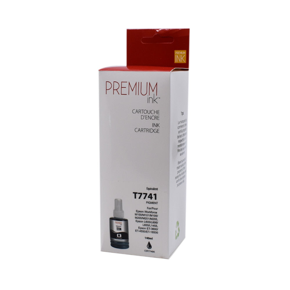 Epson T774120 New Compatible Ink Cartridge Black-Premium Ink