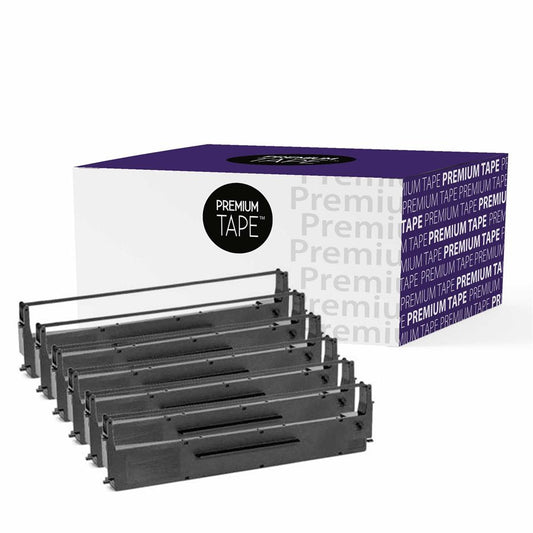 Epson 7753/8750 Compatible Black Ribbon 6/box-Premium Tape