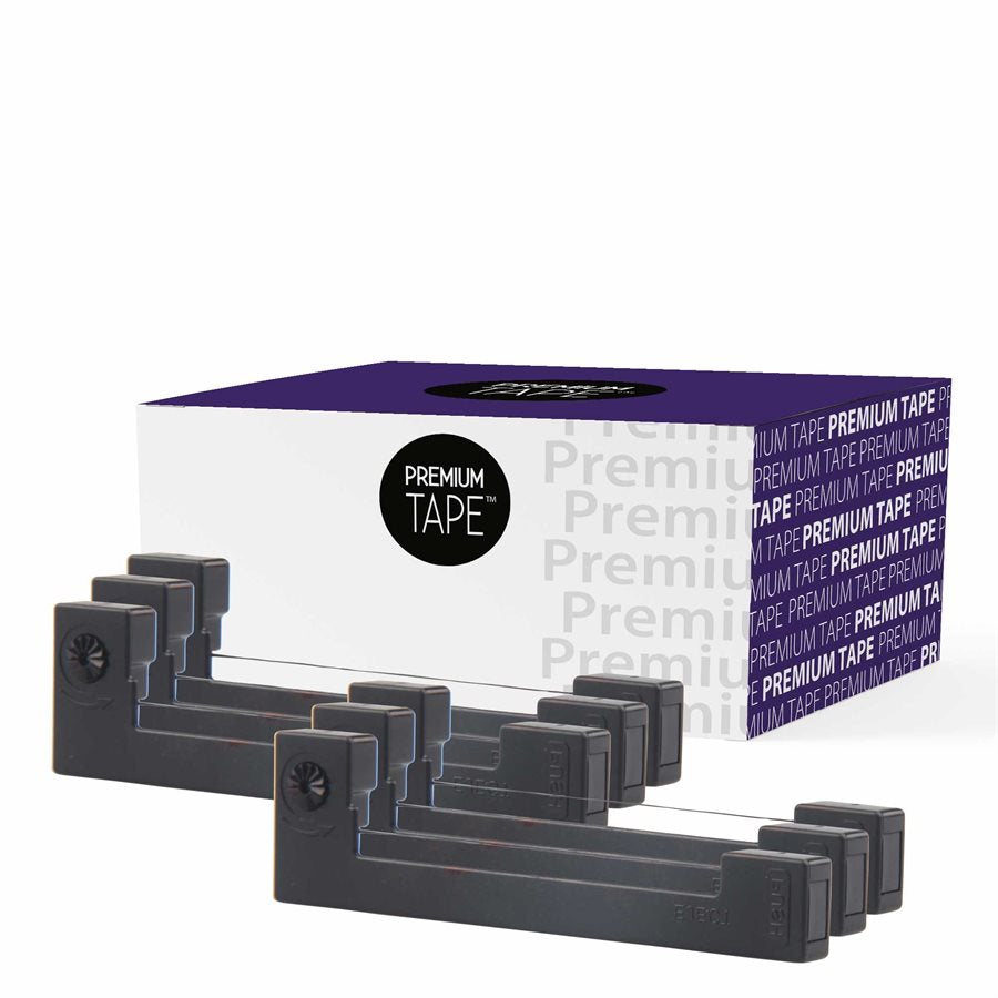 Epson ERC-09 New Compatible Ribbon Black Tape 6 Pack-Premium Tape