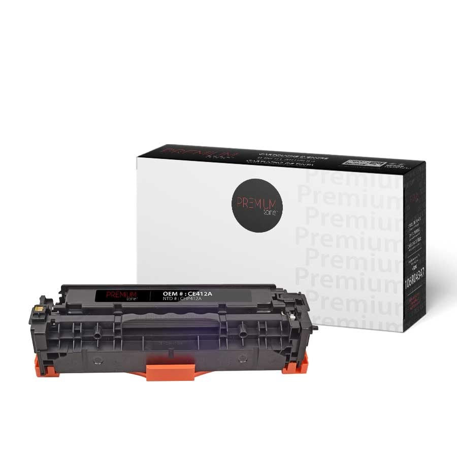 HP CE412A 305A New Compatible Toner Cartridge Yellow 2.6K-Premium Tone