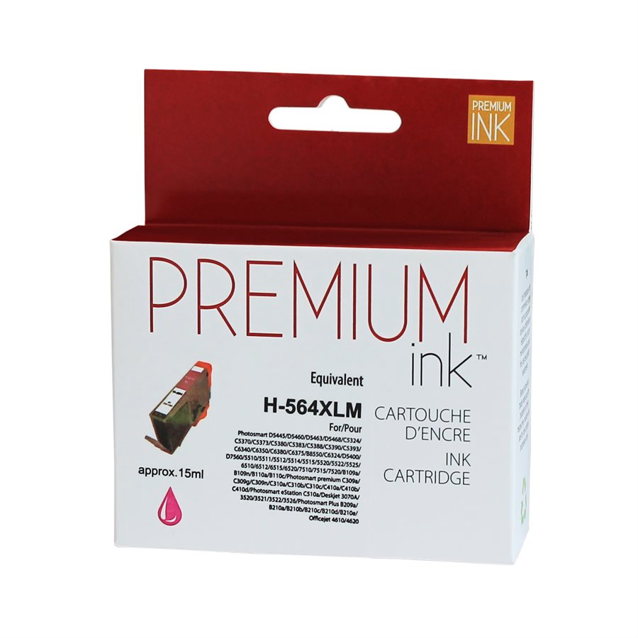 HP 564XL CN686WN/CB324 New Compatible Ink Cartridge Magenta-Premium Ink