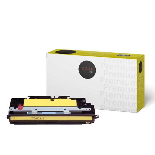 NON-OEM HP 3500/3750 Q2672A Reman Yellow  Premium Tone 4K - by Premium Tone