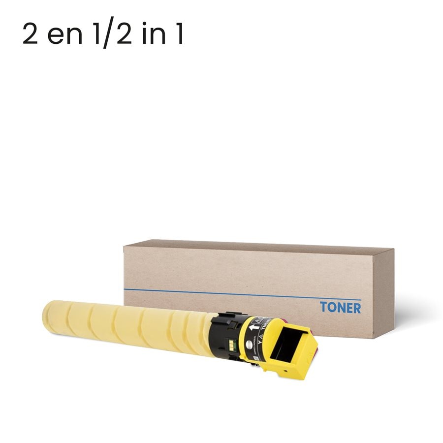 Konica Minolta TN328Y TN626Y New Compatible Toner Cartridge Yellow 28K-Premium Tone