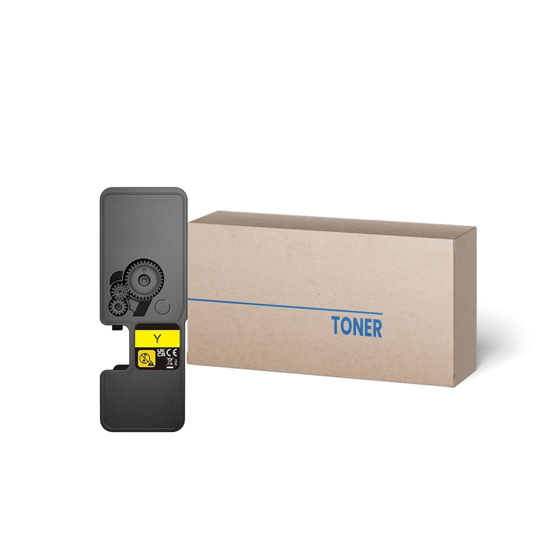 Kyocera Mita TK-5442Y TK5442Y New Compatible Toner Cartridge Yellow High Yield 2.4K-Premium Tone