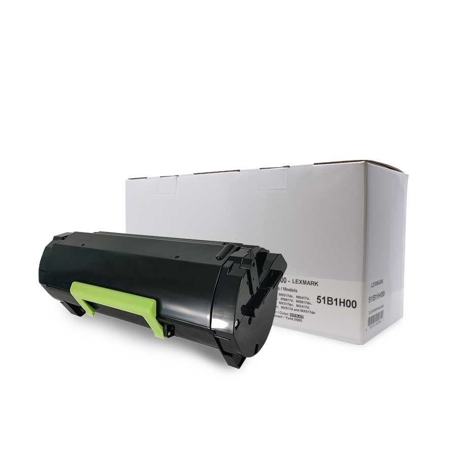 Lexmark 51B1H00 New Compatible Toner Cartridge White Box 8.5K-Premium Tone