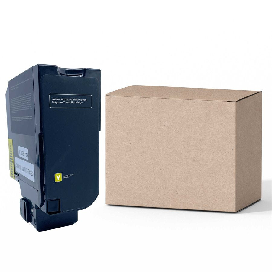 Lexmark 74C1SY0 New Compatible Toner Cartridge Yellow 7K-Premium Tone