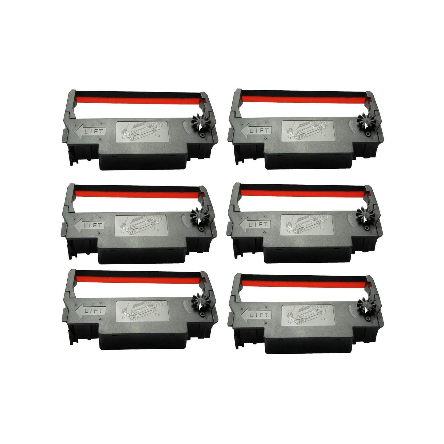 Star SP700 Compatible Ribbon Black/Red 6/bx-Premium Tape