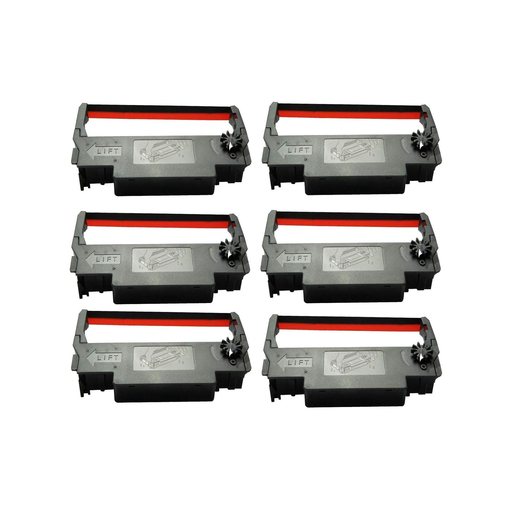 Star SP700 Compatible Ribbon Black/Red 6/bx-Premium Tape