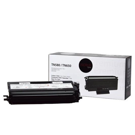 Brother TN580/TN650 New Compatible Toner Cartridge 7K-Premium Tone