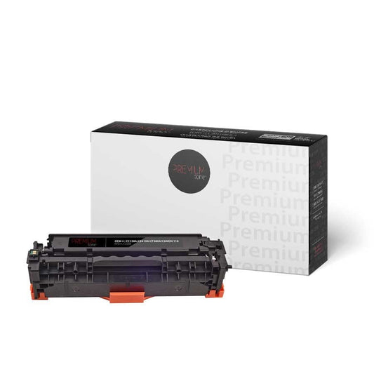 HP CC530A/CE410A/CF380A/Canon 118 New Compatible Black OP 3.5K-Premium Tone
