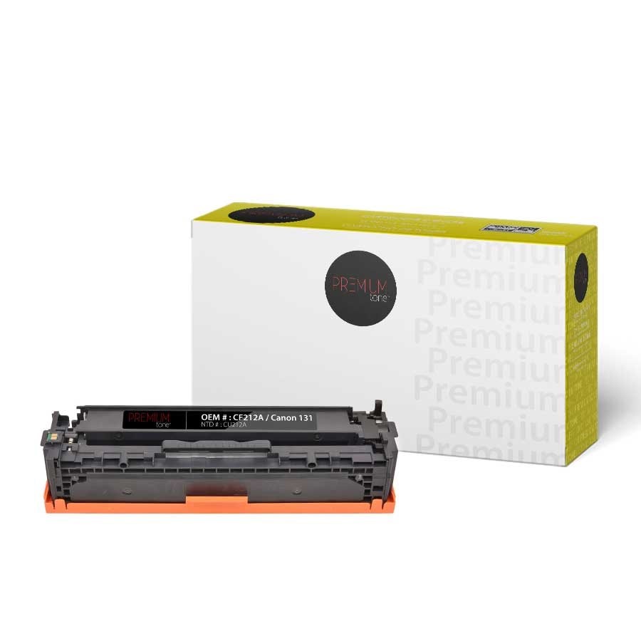 HP CF212A / Canon 131 Yellow New Compatible Toner Cartridge 1.8K