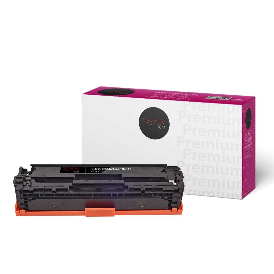 HP CB543A/Canon No.116 Univer.New Compatible Toner Cartridge Magenta 1.4K-Premium Tone