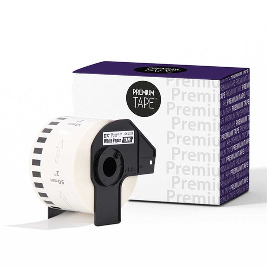 Brother DK-2223 New Compatible Continuous paper White 50mm*30.48m-Premium Tape