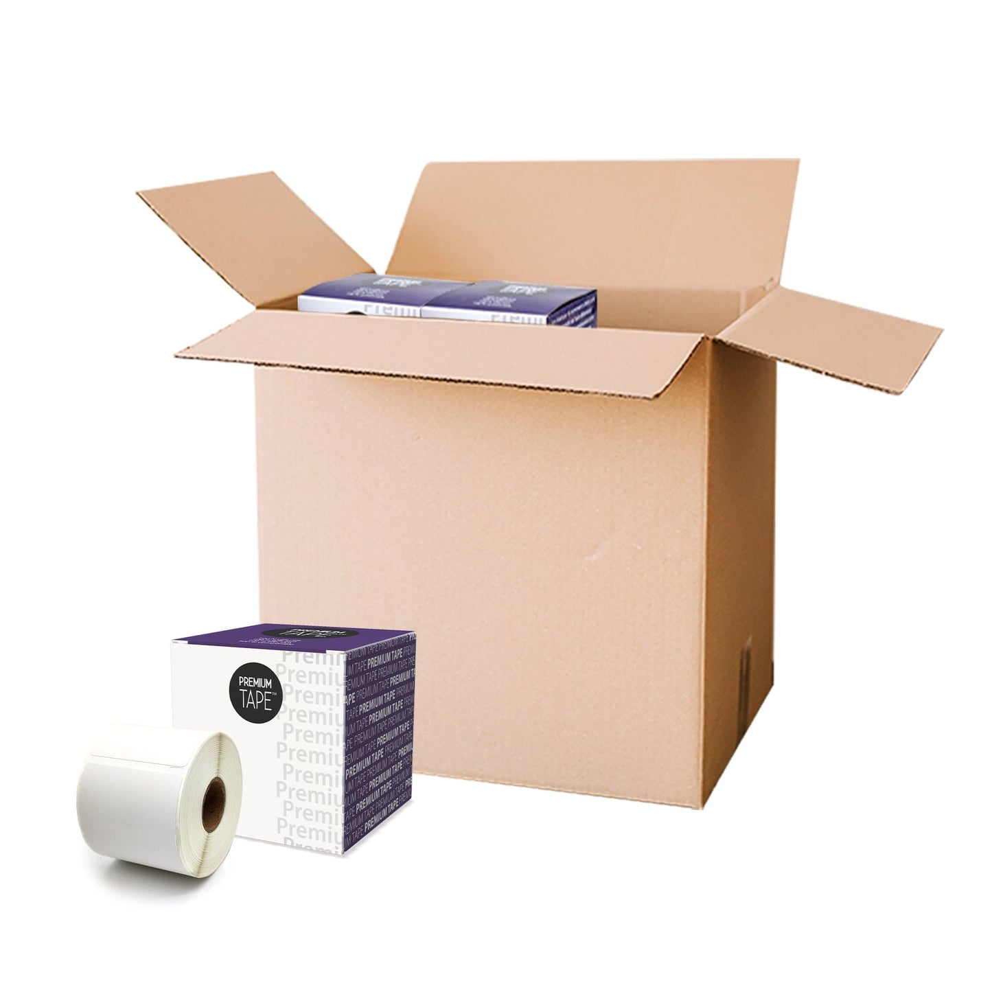 Dymo 30256 New Compatible Labels 2 5/16'' x 4'' 1 x 300 10 Pack-Premium Tape