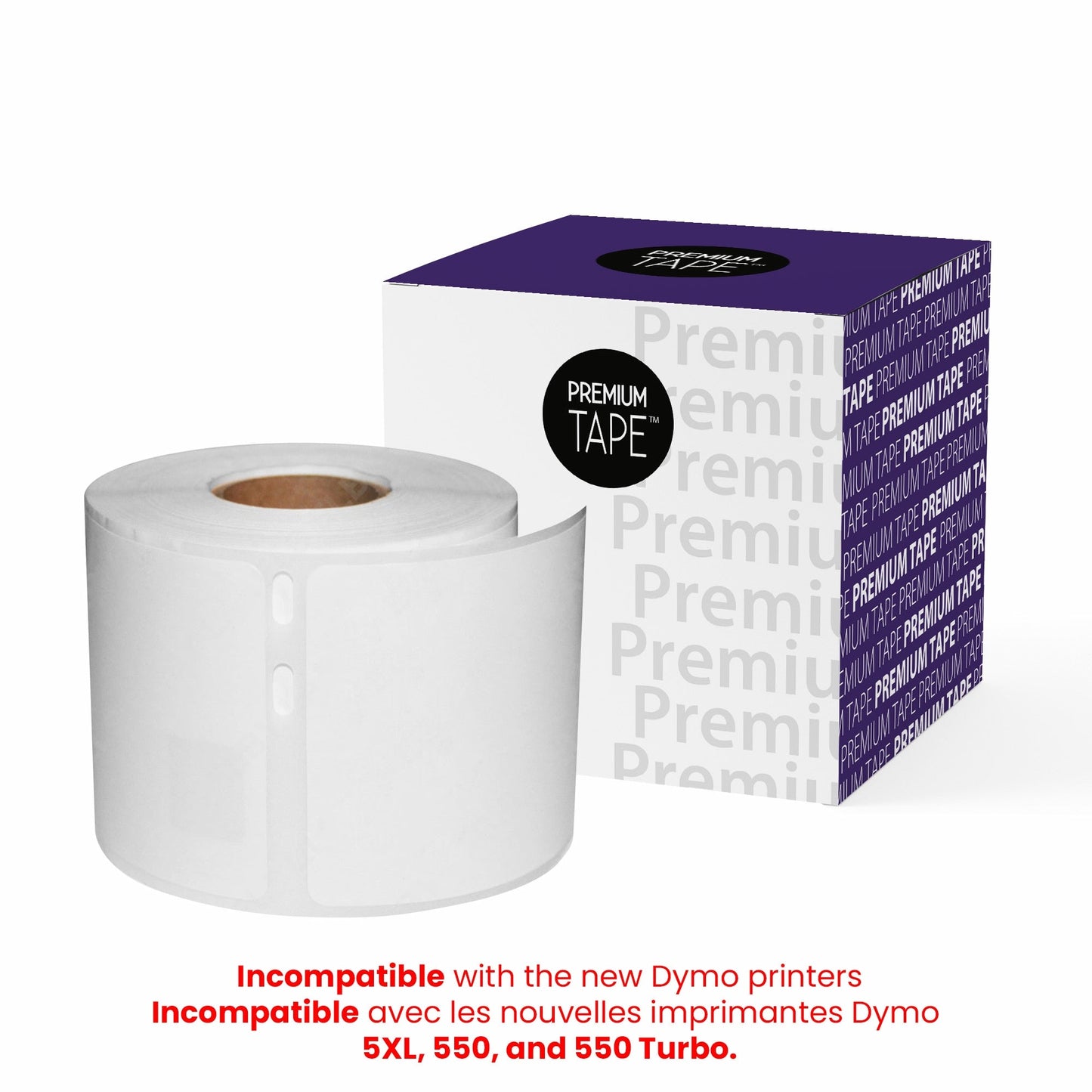 Dymo 30258 New Compatible Multi-Purpose Labels 2 1/8" x 2 3/4" 1 x 400-Premium Tape