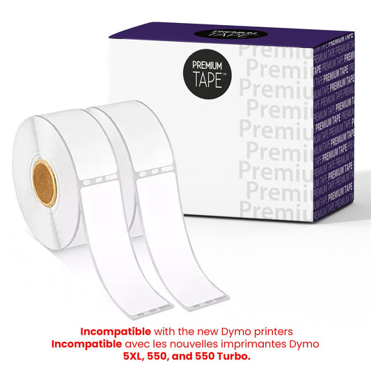 Dymo 30320 New Compatible Adress Labels 1 1/8'' x 3 1/2'' 2 x 260-Premium Tape