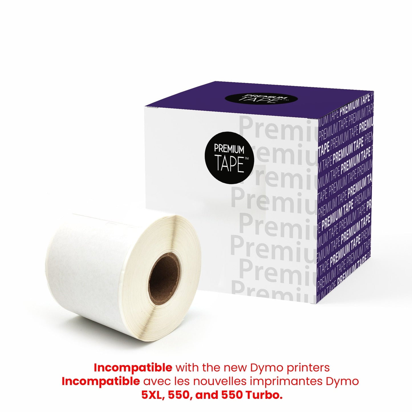 Dymo 30323 New Compatible labels 2 1/8'' x 4'' 1 x 220-Premium Tape