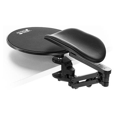 Ergonomic New Compatible ErgoRest Long Pad w/Mouse Plate Black-Intekview