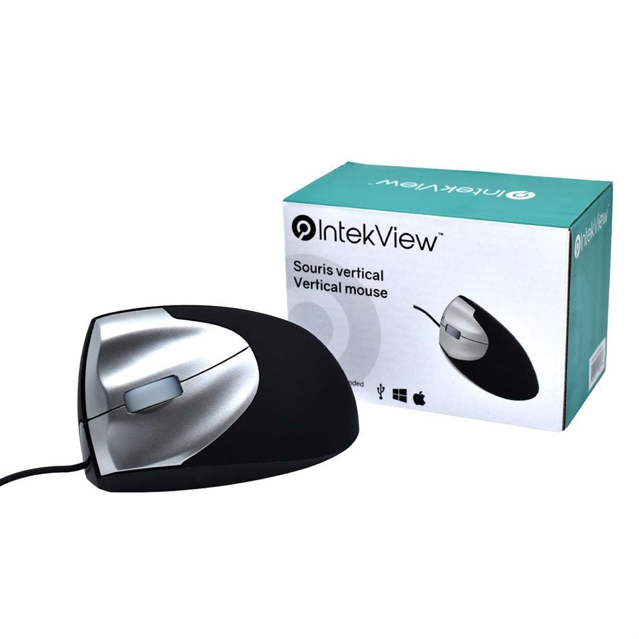 Ergonomic New Compatible Mouse Wired Left Hand-Intekview