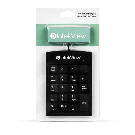 Ergonomic New Compatible USB Numeric Keypad-Intekview