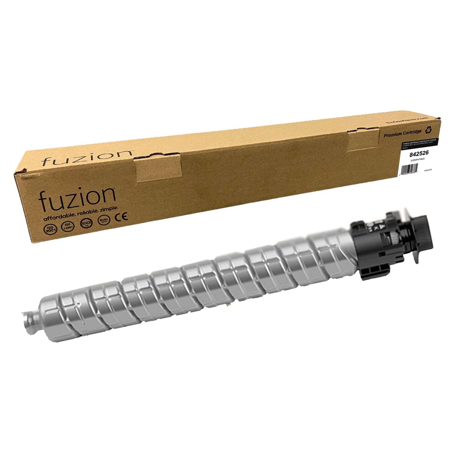 Ricoh 842526 Compatible Toner Cartridge - Black - Fuzion