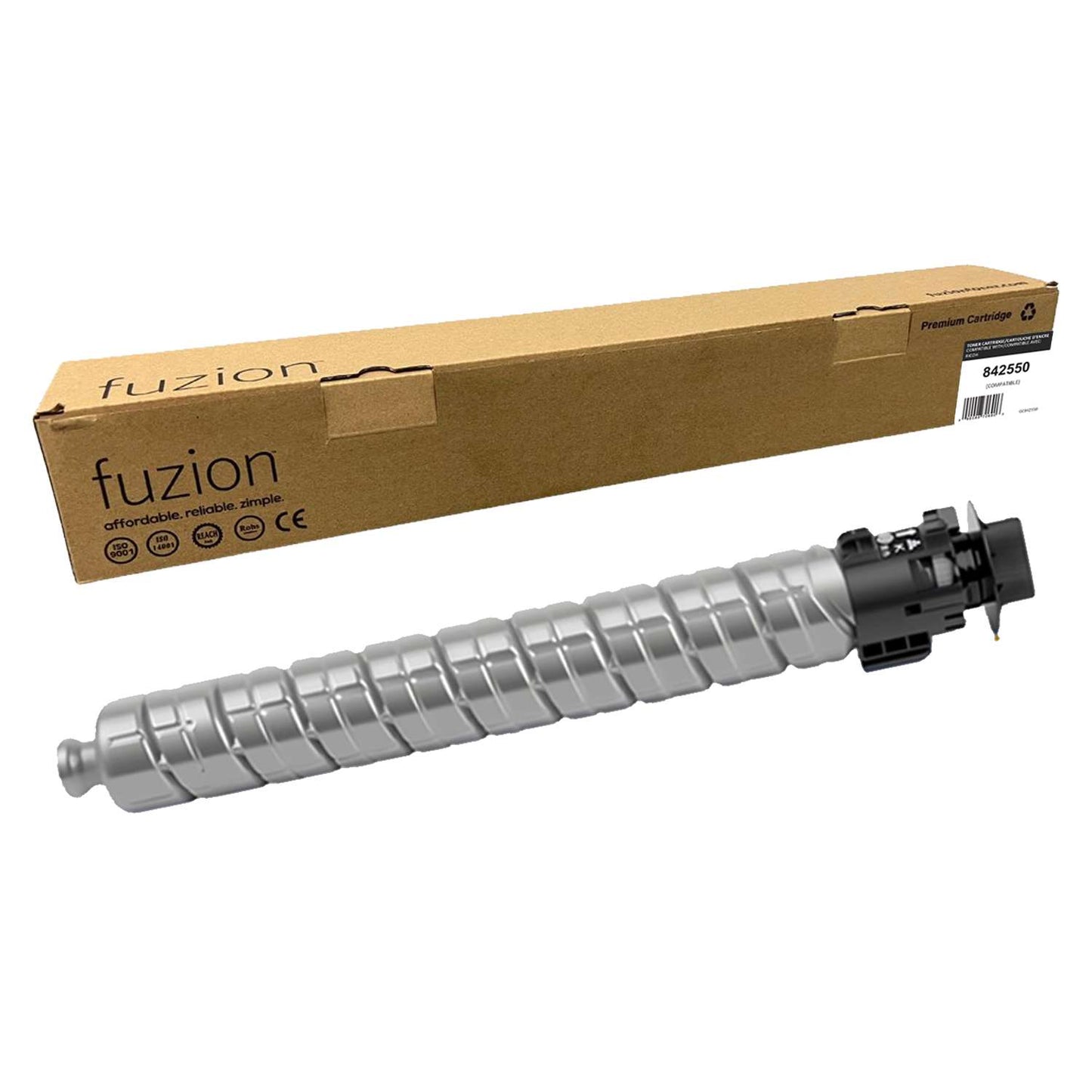 Ricoh 842550 Compatible Toner Cartridge - Black - Fuzion