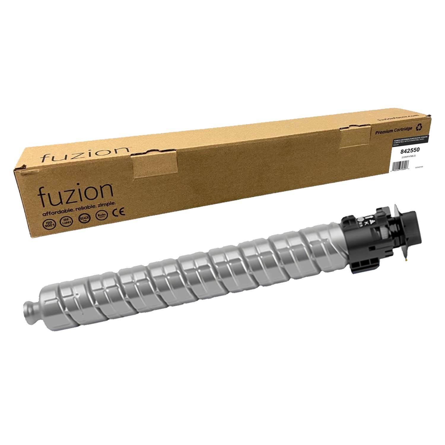 Ricoh 842550 Compatible Toner Cartridge - Black - Fuzion