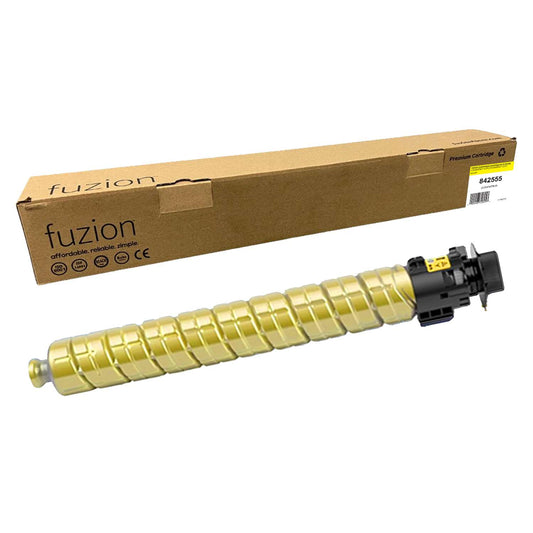 Ricoh 842555 Compatible Toner Cartridge - Yellow - Fuzion