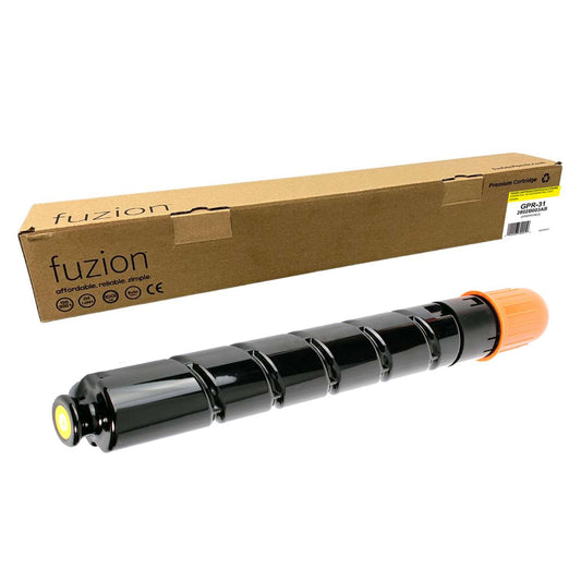 Canon GPR-31 Compatible Toner Cartridge - Yellow - Fuzion