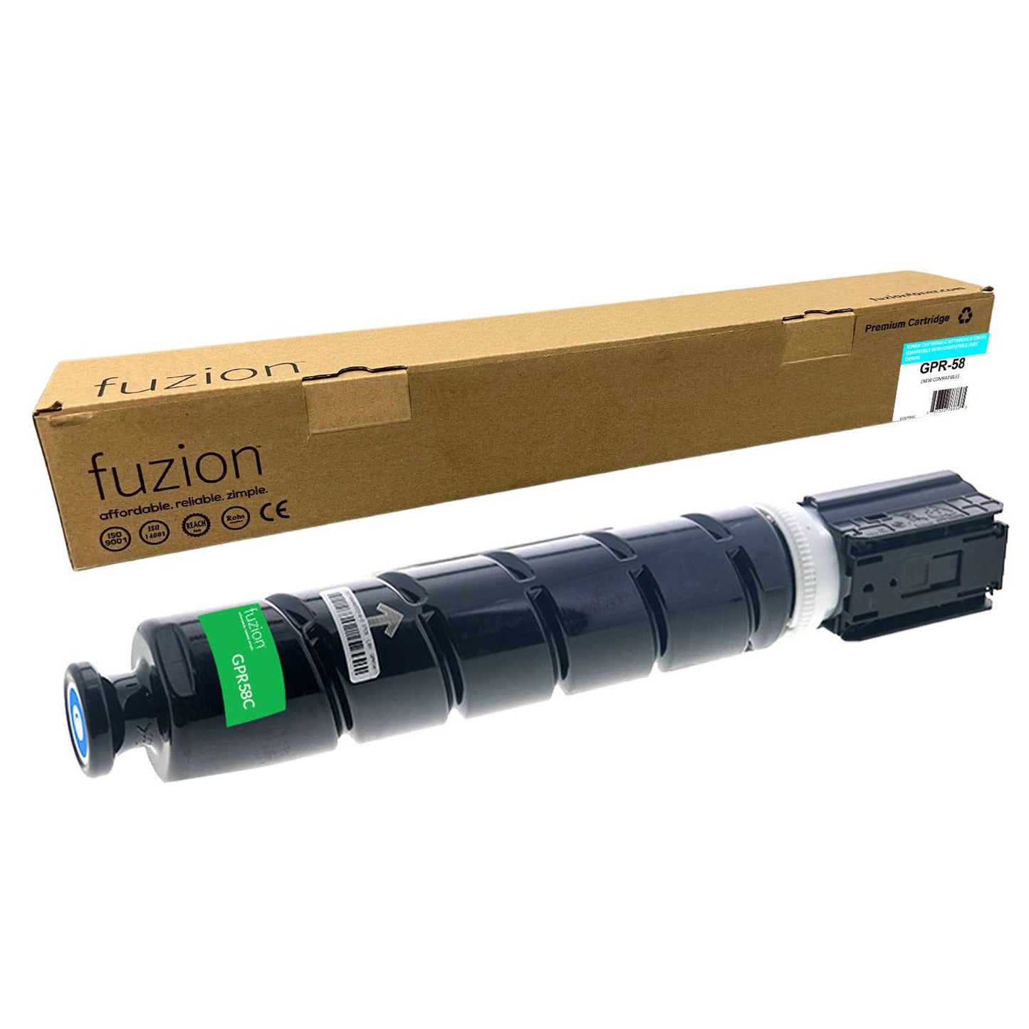 Canon GPR-58 Compatible Toner - Cyan - by Fuzion