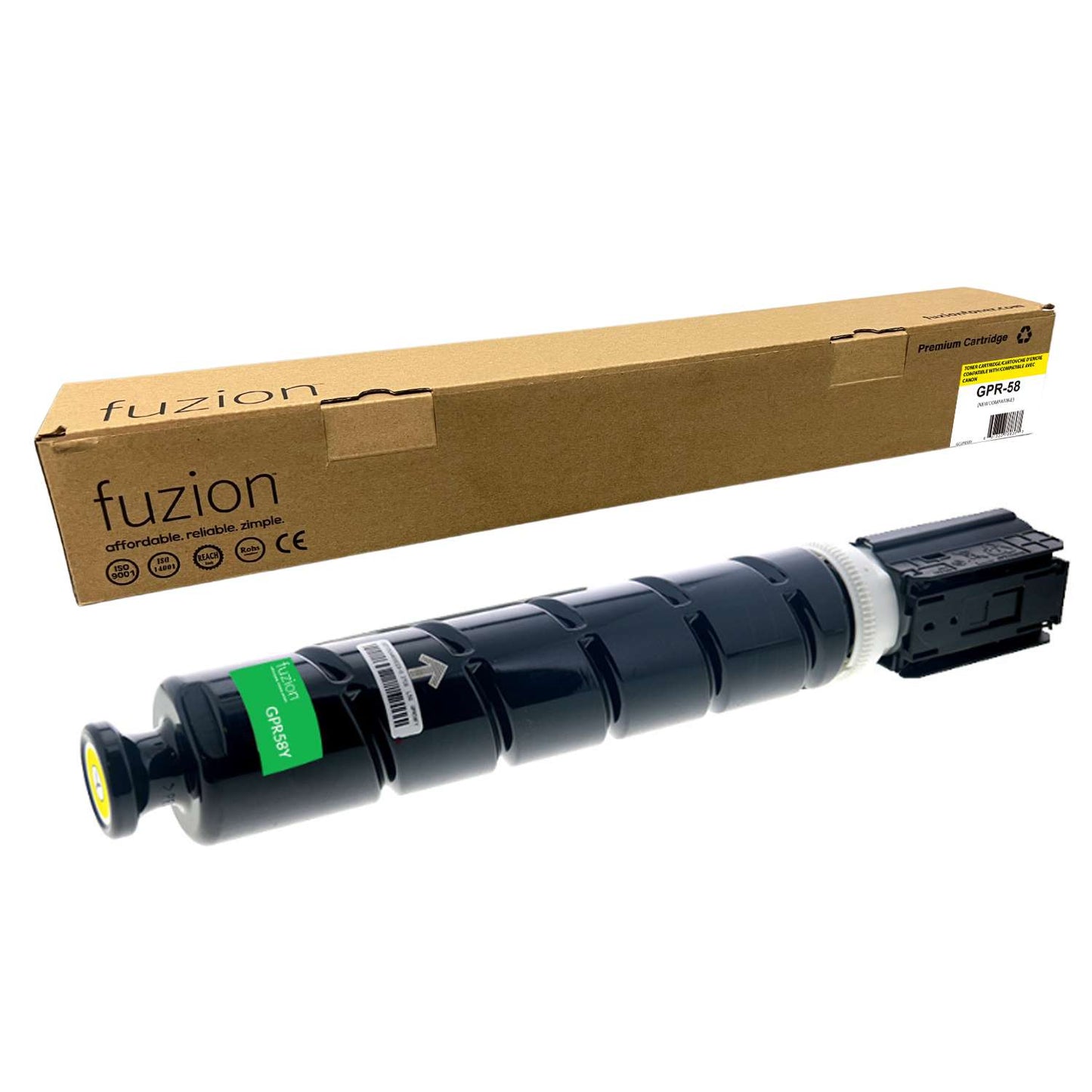 Canon GPR-58 Compatible Toner - Yellow - by Fuzion