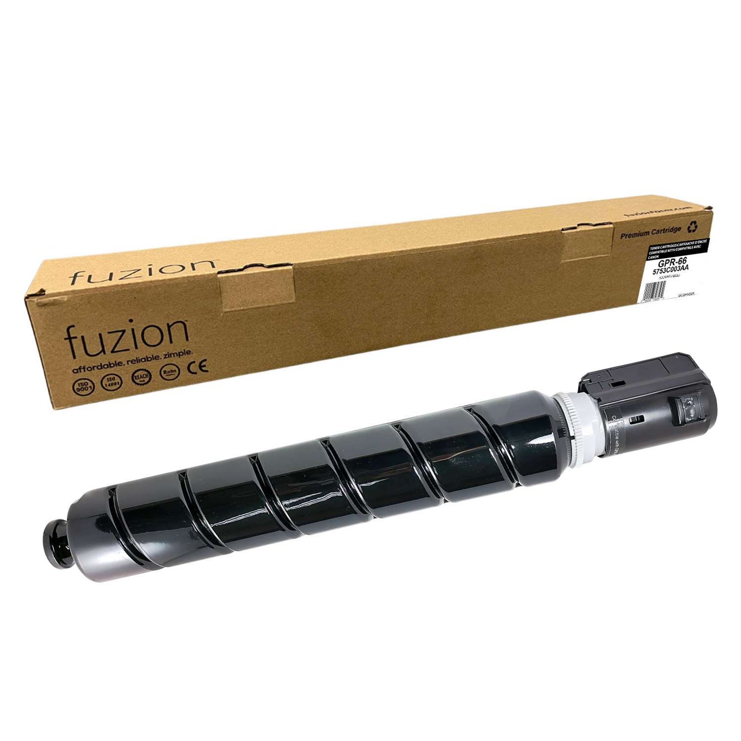 Canon GPR-66 Compatible Toner Cartridge - Black - Fuzion