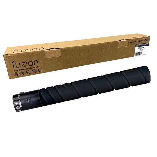 Konica MinoltaTN-321K / TN-322K Compatible Toner Cartridge - Black - Fuzion