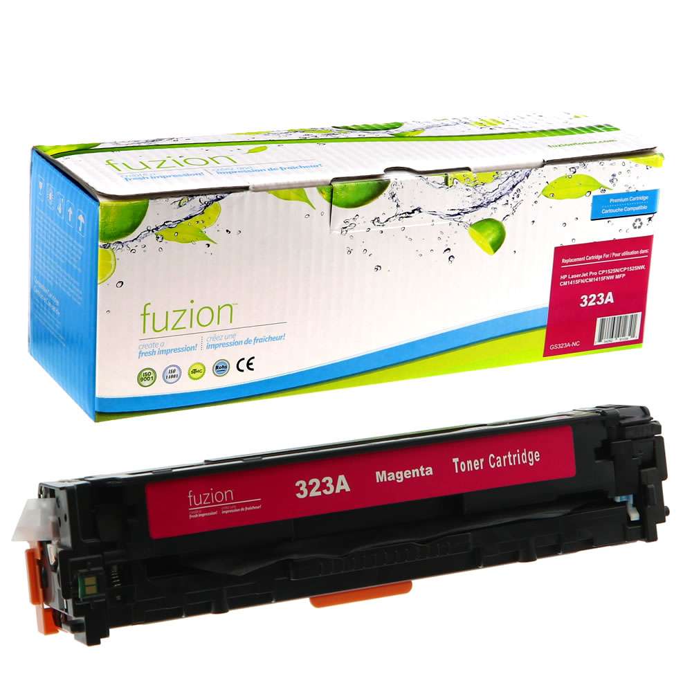 HP CE323A (128A) Compatible Toner Cartridge - Magenta - Fuzion