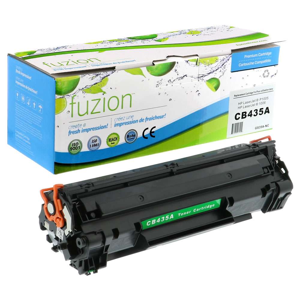 HP CB435A (35A) Compatible Toner Cartridge - Black - Fuzion