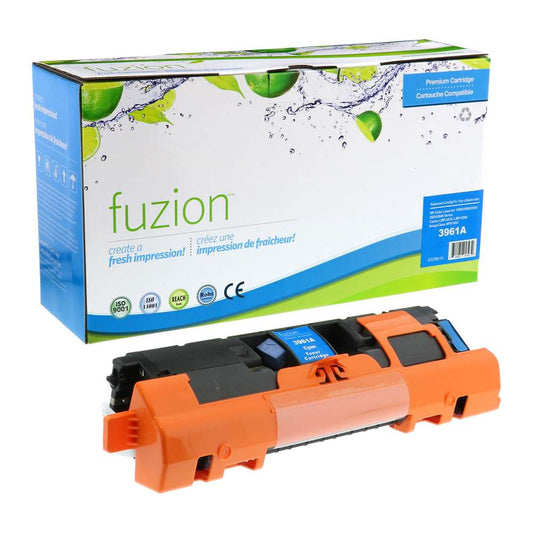 HP Q3961A (122A) Remanufactured Toner Cartridge - Cyan - Fuzion