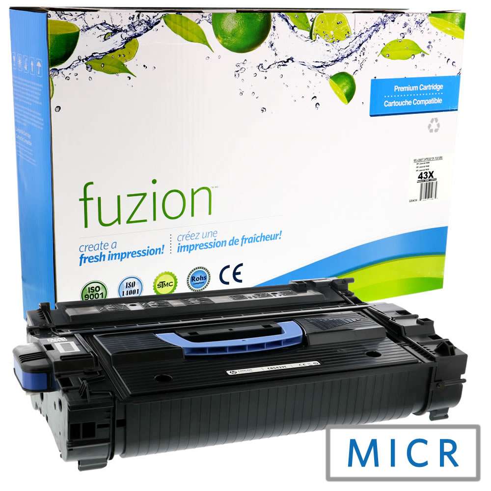 HP C8543X (43X) Remanufactured MICR Toner Cartridge - Fuzion