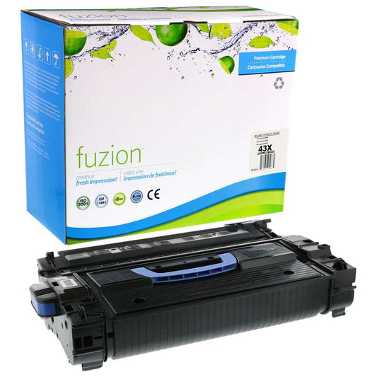 HP C8543X (43X) Remanufactured Toner Cartridge High Yield - Black - Fuzion