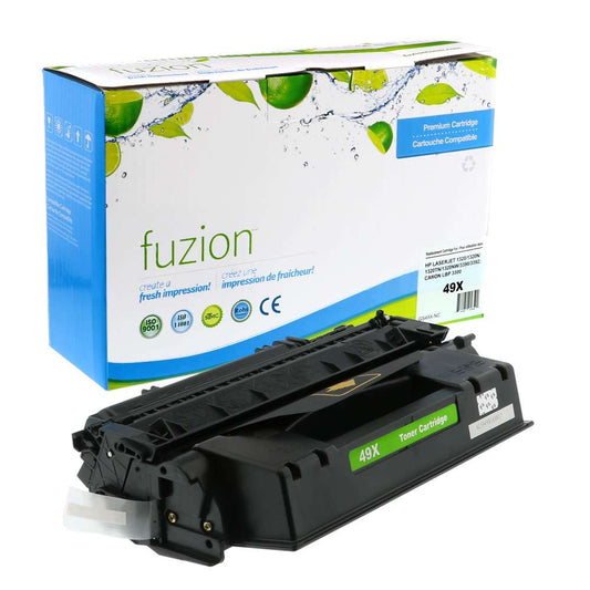 HP Q5949X (49X) Compatible Toner Cartridge High Yield - Black - Fuzion