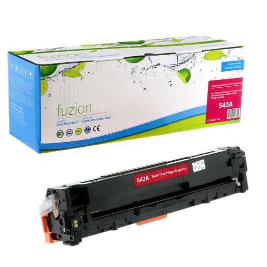 HP CB543A (125A) Compatible Toner Cartridge - Magenta - Fuzion